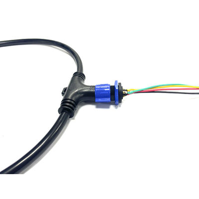 Conector del alambre T de la prenda impermeable de la cerradura del uno mismo, empalme al aire libre del alambre eléctrico M15