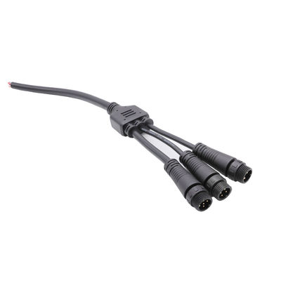 Tipo de cable plástico de la manera de Marine Electrical Connectors 8A Ip68 3 de la prenda impermeable