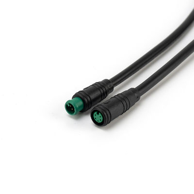 Tipo hembra-varón negro de alto voltaje del alambre IP65 del conector de cable de Ebike