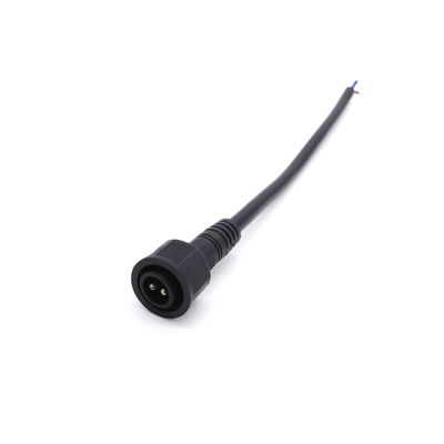 Pin de iluminación al aire libre M14 de los conectores de cable de la prenda impermeable plástica 4