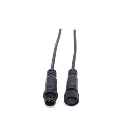 IP68 conectores circulares impermeables eléctricos M12 4 Pin For Cable