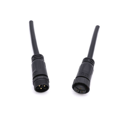 Conector de cable impermeable de nylon 3Pin M16 10A para la luz de calle