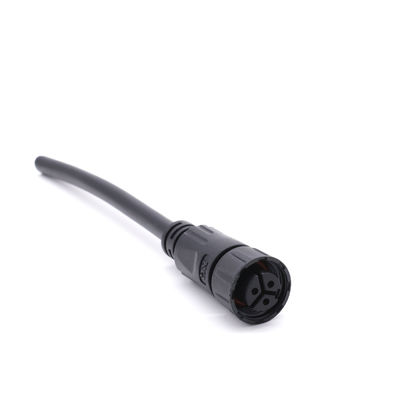 El conector de poder impermeable al aire libre M16 3 Pin Nylon CCC certificó