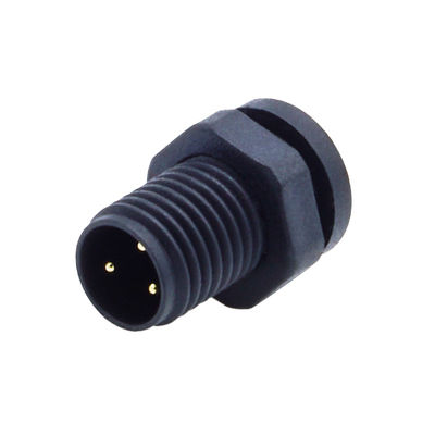 Conector impermeable de tipo M8 para cabeza de codo Conector de cable mini-ebike