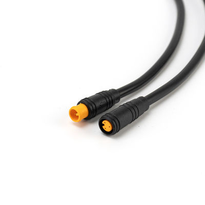 Tipo hembra-varón negro de alto voltaje del alambre IP65 del conector de cable de Ebike