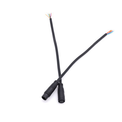 Tipo rápido del alambre de cerradura del empuje M10 de Ebike de cable del diámetro impermeable del conector 10m m