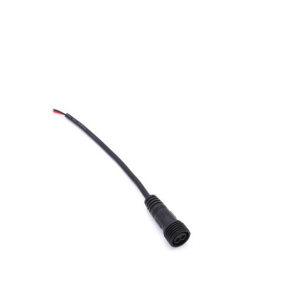 Uso flexible del cable del PVC M14 del conector de la prenda impermeable del tornillo con la base 2