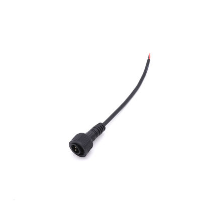 Uso flexible del cable del PVC M14 del conector de la prenda impermeable del tornillo con la base 2