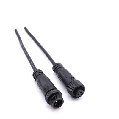 IP68 conectores circulares impermeables eléctricos M12 4 Pin For Cable