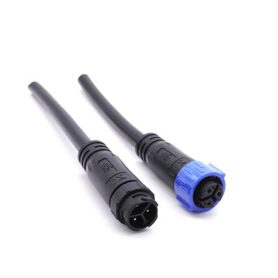 La UL certificó uso impermeable de la luz del Pin 12V LED del conector de cable IP67 4