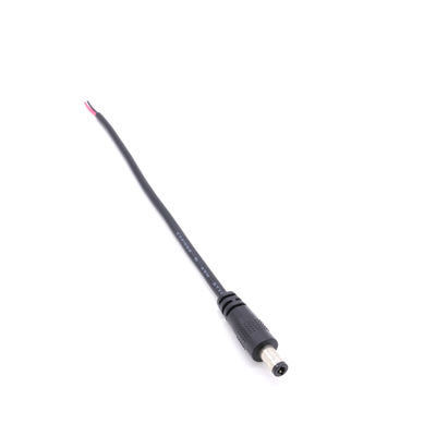 Tipo impermeable eléctrico del enchufe del PVC DC de cable del grado actual negro de los conectores 5A