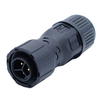 M16 Tipo de tornillo IP68 Conectores de enchufe resistentes al agua de sexo masculino y femenino para luces LED exteriores