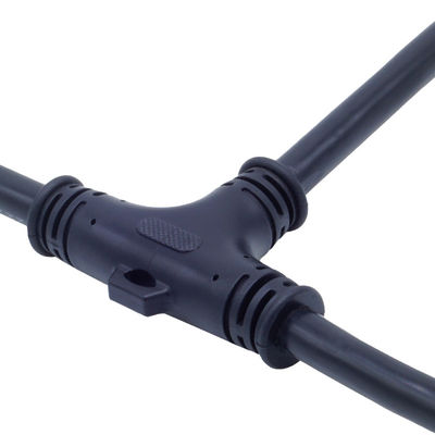 IP68 Iluminación de banda LED Conector de tipo T a prueba de agua