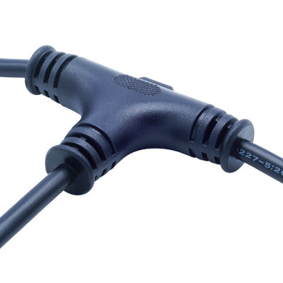 IP68 Iluminación de banda LED Conector de tipo T a prueba de agua