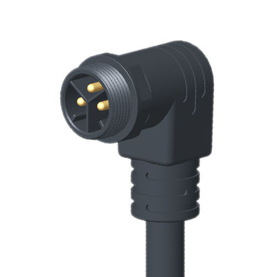IP67/IP68 M25 Conector de cable impermeable con codo para iluminación LED