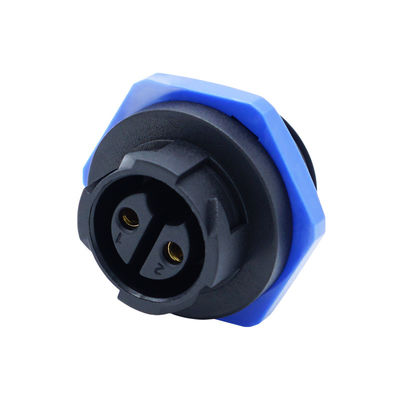 Conectores de conexión de panel trasero masculino M20 autobloqueable IP67