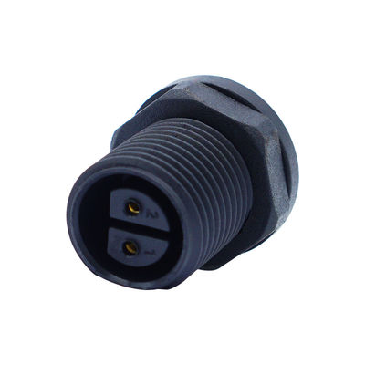 IP68 Conector de cabeza de codo M16 Conector resistente al agua de tipo tornillo masculino y femenino