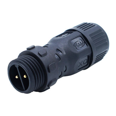 IP68 Conector de cabeza de codo M16 Conector resistente al agua de tipo tornillo masculino y femenino