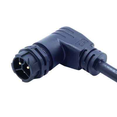 Conectores LED IP67 de cabeza de codo M20 con bloqueo automático