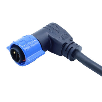 Conectores LED IP67 de cabeza de codo M20 con bloqueo automático