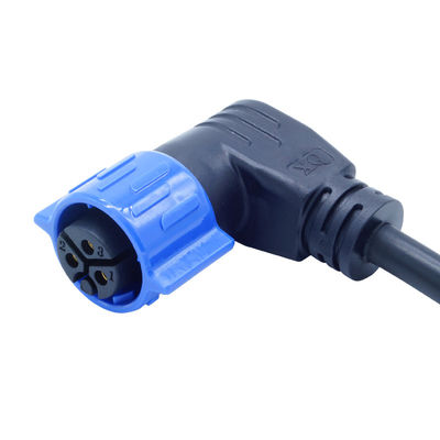 Conectores LED IP67 de cabeza de codo M20 con bloqueo automático