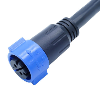IP67 M25 Bloqueo por empuje 30A Conectores de enchufe eléctrico a prueba de agua