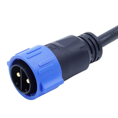IP67 M25 Bloqueo por empuje 30A Conectores de enchufe eléctrico a prueba de agua