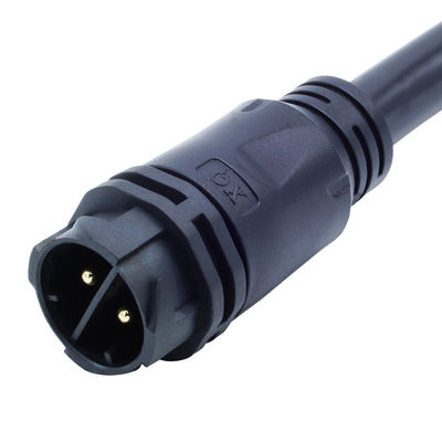 IP67 M25 Bloqueo por empuje 30A Conectores de enchufe eléctrico a prueba de agua