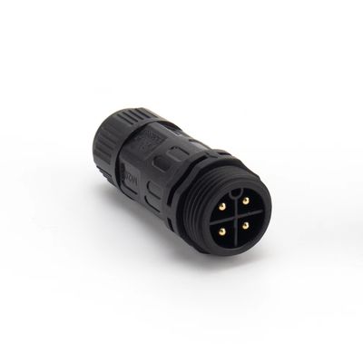 Pin eléctrico M20 20A del conector de poder de la prenda impermeable del tornillo 2 hembra-varón
