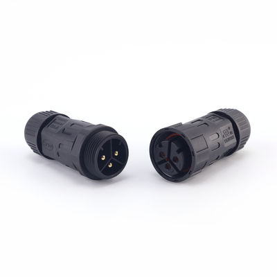 Conector de panel impermeable M25 de 3 vías IP68 a precio de fábrica, en forma de T, macho-hembra, conectores de cable impermeables para exteriores