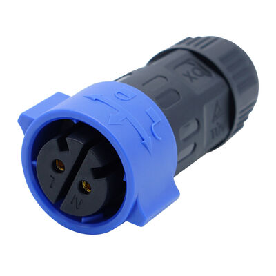Nuevo diseño M25 conector de enchufe impermeable IP67/IP68 con bloqueo a presión
