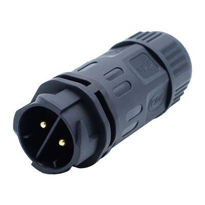 Nuevo diseño M25 conector de enchufe impermeable IP67/IP68 con bloqueo a presión