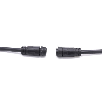 Conectores impermeables IP68 de PVC y nailon para fábrica china M20 3+3 3+2 núcleos enchufe impermeable para iluminación verde