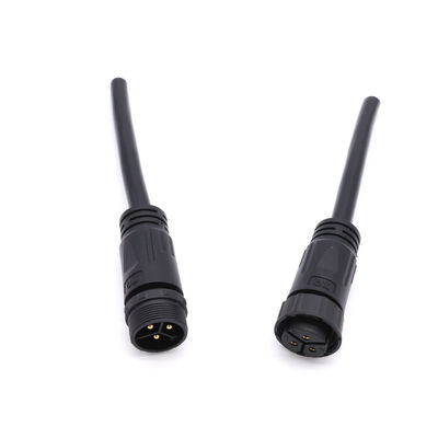 Conectores impermeables IP68 de PVC y nailon para fábrica china M20 3+3 3+2 núcleos enchufe impermeable para iluminación verde