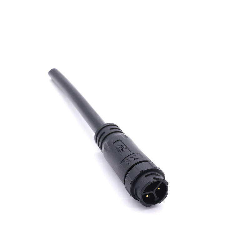 La UL certificó uso impermeable de la luz del Pin 12V LED del conector de cable IP67 4