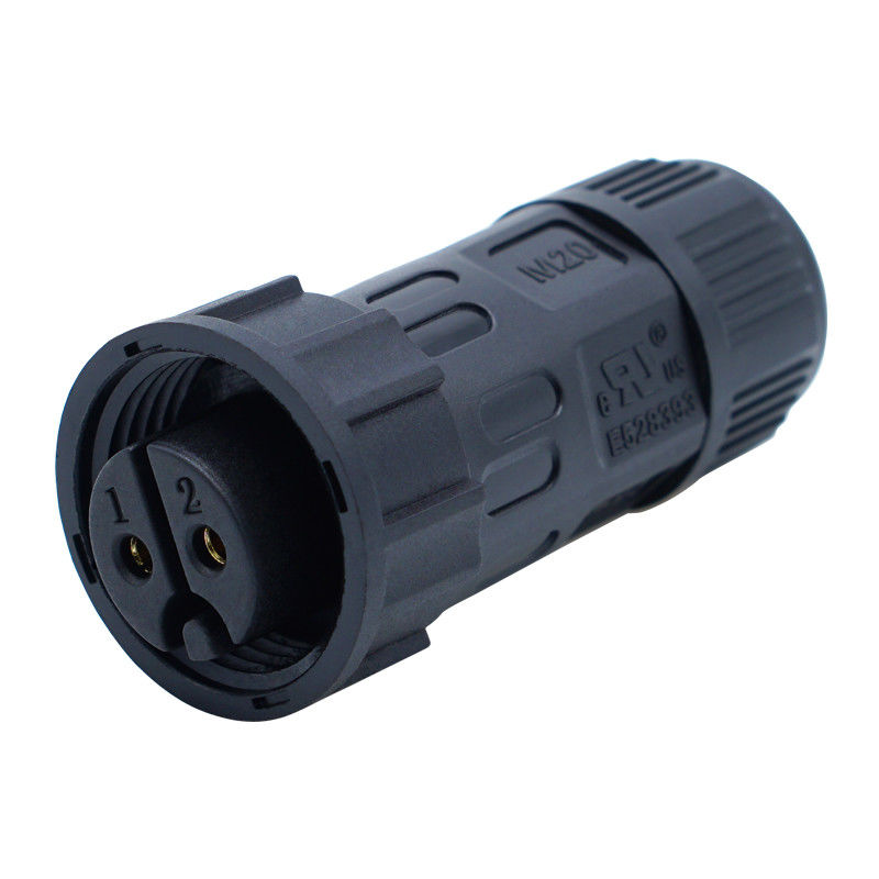 Conectores de conexión IP67 de tipo tornillo de 2 a 4 pines
