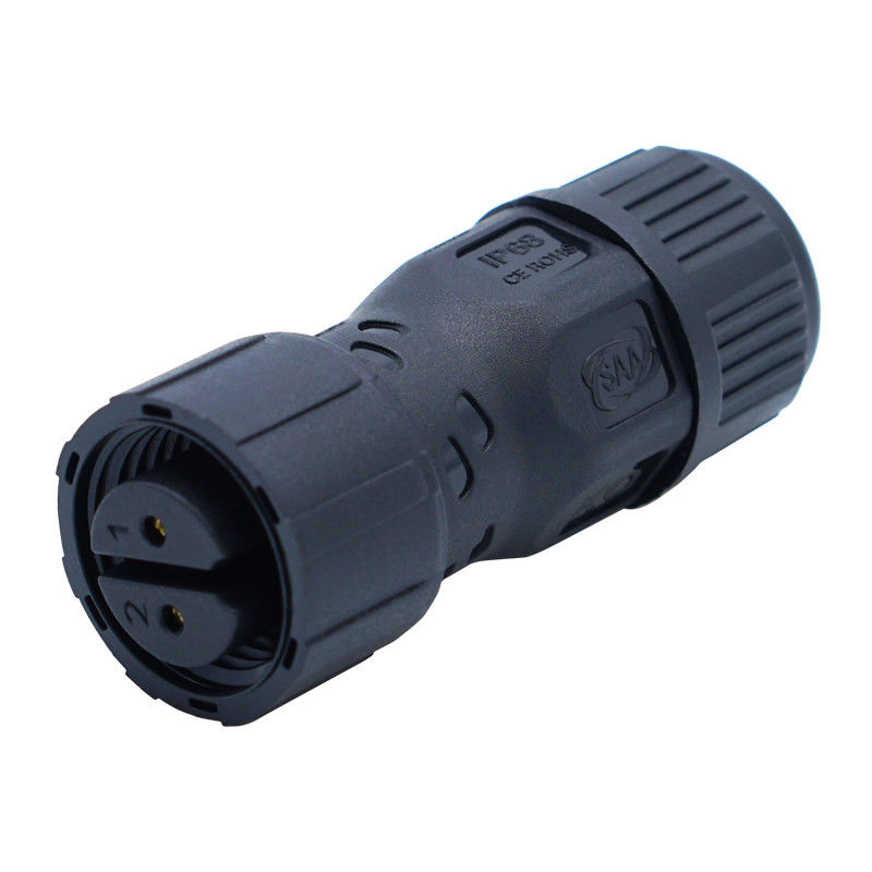 IP68 Conector de cabeza de codo M16 Conector resistente al agua de tipo tornillo masculino y femenino
